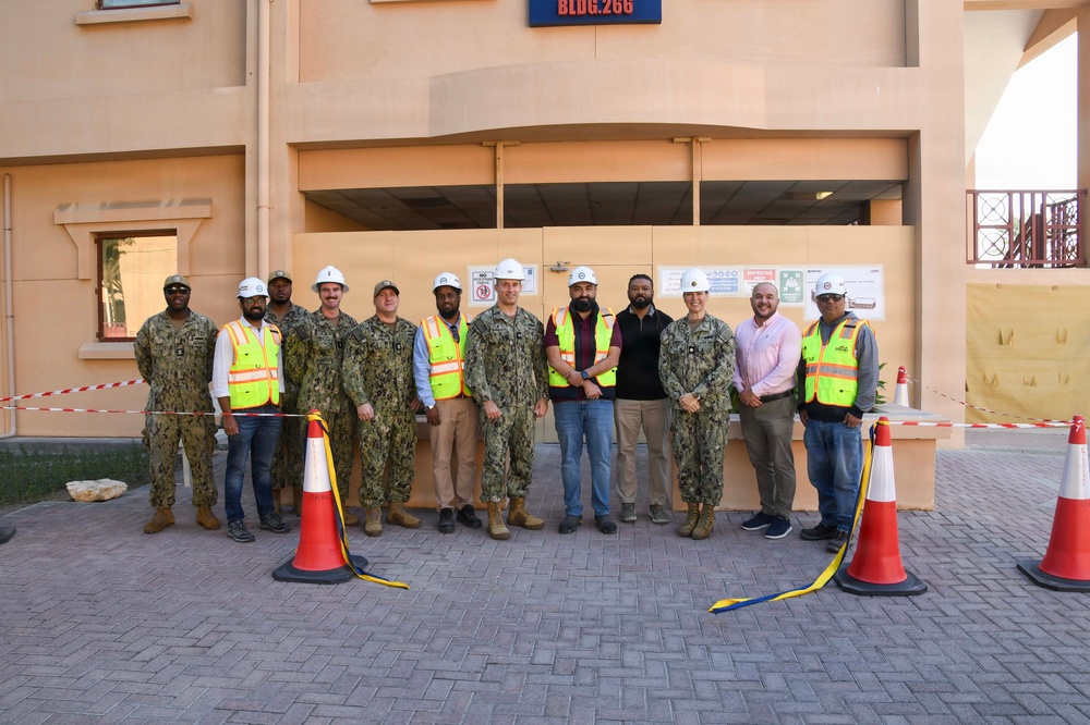 DVIDS – News – “Sailors First” in Action: NSA Bahrain Begins Unaccompanied Housing Renovations